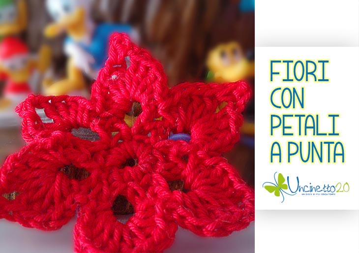 Fiori Con Petali A Punta Tutorial In 5 Minuti